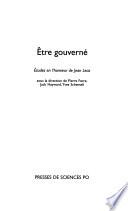Être gouverné