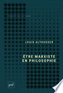 Être marxiste en philosophie