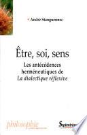 Être, soi, sens