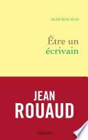 Etre un écrivain