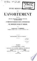 Etude médico-légale sur l'avortement