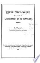 Étude pédologique des comtés de L'Assomption et de Montcalm, Québec