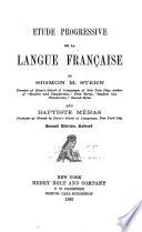 Étude progressive de la langue française
