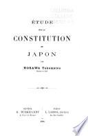 Étude sur la constitution du Japon