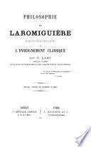 Étude sur la philosophie de Laromiguière ...