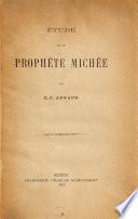 Étude sur la prophète Michée