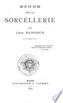 Etude sur la sorcellerie