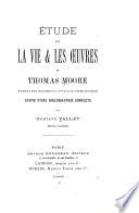 Étude sur la vie & les ouevres de Thomas Moore