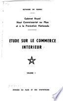 Étude sur le commerce intérieur