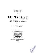 Étude sur le malaise des classes ouvrières