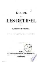 Etude sur les Beth-el