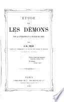Étude sur les démons dans la littérature et la religion des Grecs