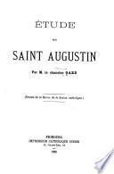Etude sur Saint Augustin