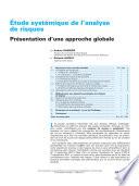 Etude Systemique de L'analyse de Risques