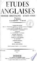 Études anglaises