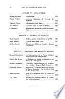 Etudes anglaises