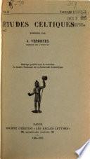 Etudes celtiques