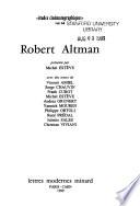 Etudes cinématographiques