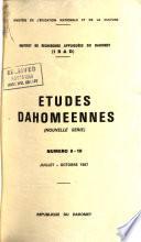 Études dahoméennes