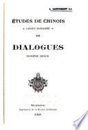 Études de chinois, langue mandarine