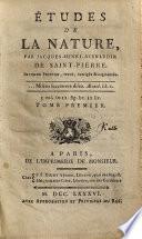 Études De La Nature