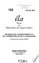 Etudes de linguistique appliquée
