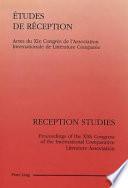 Etudes de réception