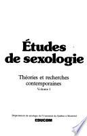 Études de sexologie