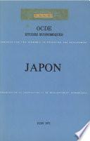 Études économiques de l'OCDE : Japon 1971
