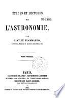 Etudes et lectures sur l'astronomie