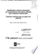 Études et recherches des laboratoires des ponts et chaussées