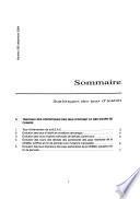 Études et statistiques