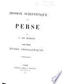 Études géographiques