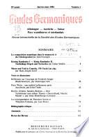 Études germaniques