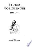 Études gobiniennes