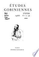 Études gobiniennes