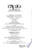 Études