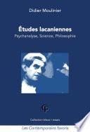 ETUDES LACANIENNES