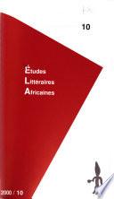 Etudes littéraires africaines
