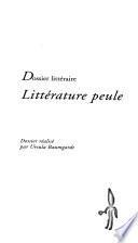Etudes littéraires africaines