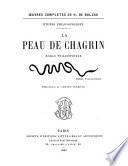 Etudes philosophiques: [37] La peau de chagrin. [38] La recherche de l'absolu. [39] L'enfant maudit. [40] Les Marana. [41] Sur Catherine de Médicis. [42] Louis Lambert