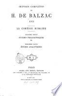 Études philosophiques