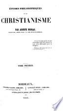 Études philosophiques sur le Christianisme