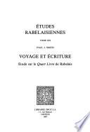 Etudes rabelaisiennes