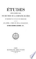 Etudes religieuses, philosophiques et historiques