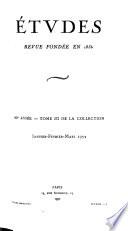 Etudes religieuses, philosophiques et historiques