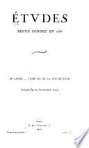 Études religieuses, philosophiques et historiques