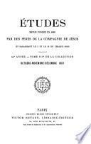 Études religieuses, philosophiques et historiques