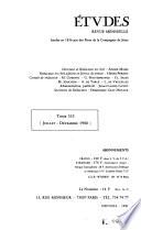 Etudes religieuses, philosophiques et historiques