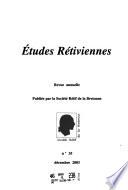 Études Rétiviennes